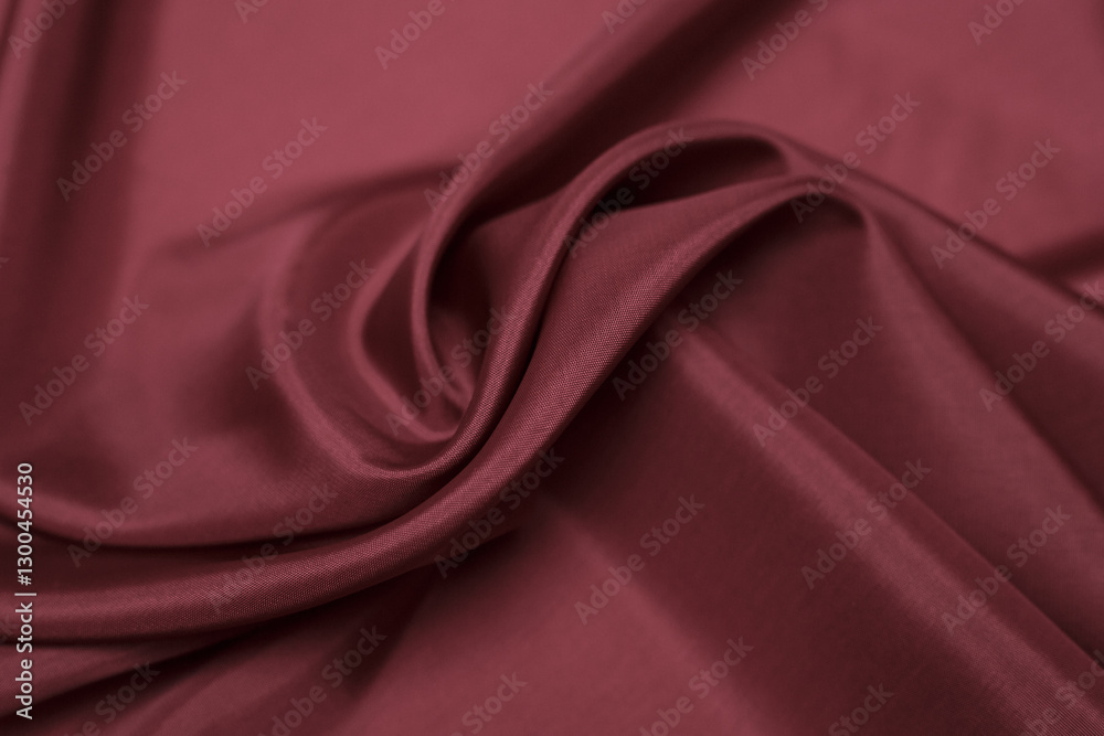 Fototapeta premium Rosewood satin wavy background/texture