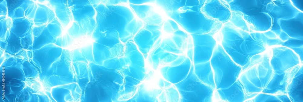 Blue water surface texture, sunlight reflection, summer background Blue water surface texture, sunlight reflection, summer background
