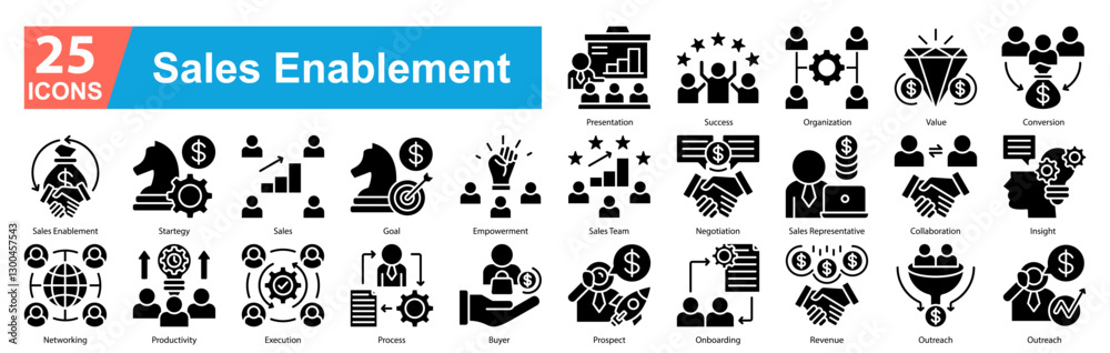 Sales Enablement Glyph Icon Sheet Presentation, Success, Organization, Value, Conversion, Sales Enablement, Startegy, Sales, Goal, Empowerment, Sales Team, Negotiation, Sales Representative Sales Enablement Glyph Icon Sheet Presentation, Success, Organization, Value, Conversion, Sales Enablement, Startegy, Sales, Goal, Empowerment, Sales Team, Negotiation, Sales Representative