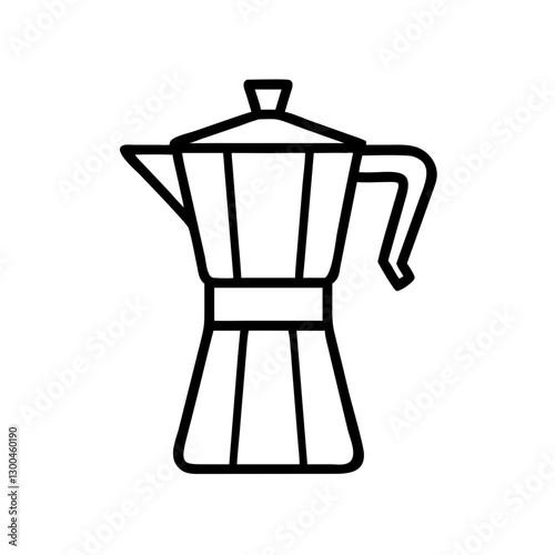 Coffee maker in minimalist design