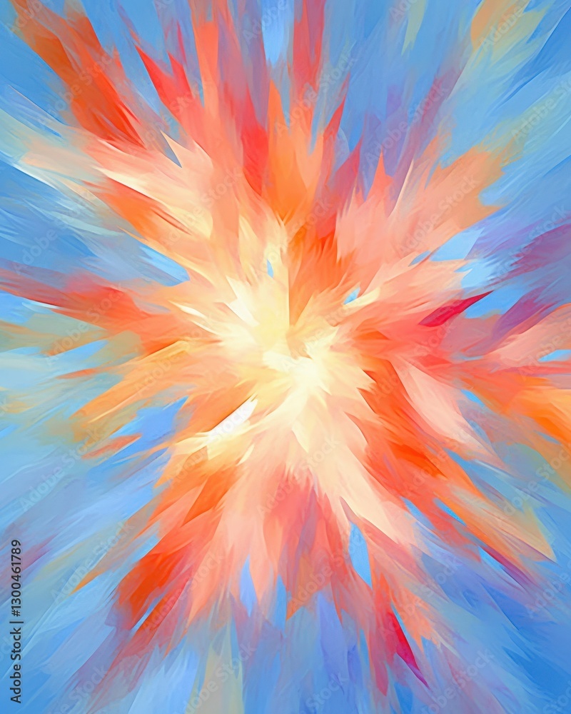 Bright explosion of color. Abstract art, bursting outwards, paint, artistic, vivid, radiant, colorful back Bright explosion of color. Abstract art, bursting outwards, paint, artistic, vivid, radiant, colorful back