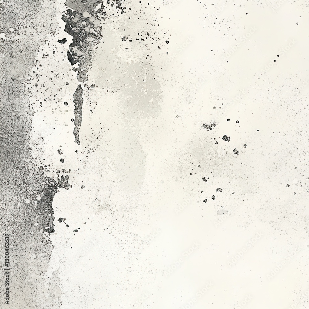 Retro Cream Concrete Wall Texture Watercolor Style Design Element