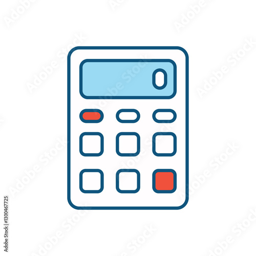 Calculator vector icon 