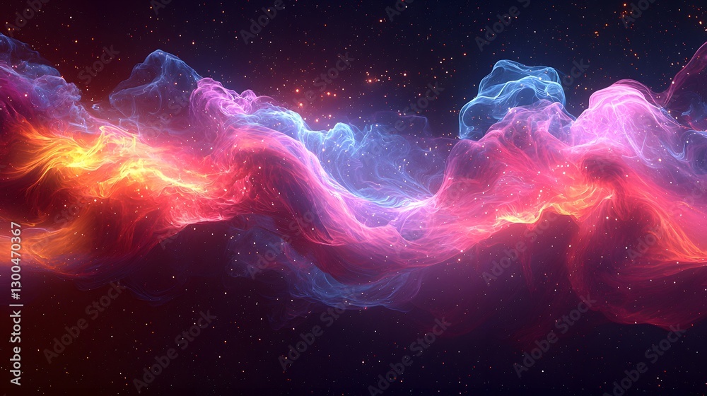 Vivid and colorful abstract background showcasing dynamic shapes and patterns creating a captivating visual experience Vivid and colorful abstract background showcasing dynamic shapes and patterns creating a captivating visual experience