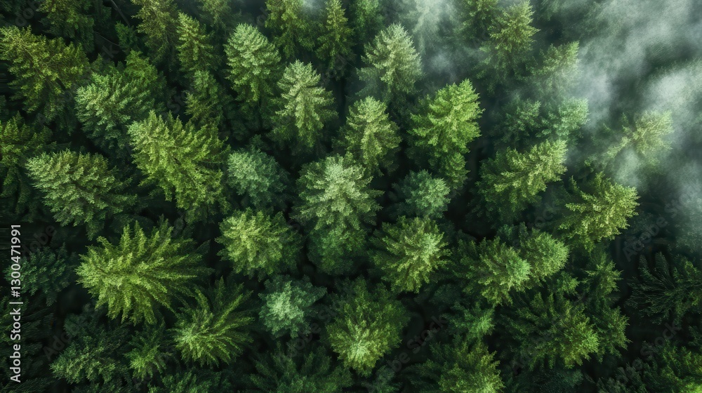 Aerial view of lush green forest with tall pine trees and natural sunlight streaming through for nature lovers and eco-friendly enthusiasts. Aerial view of lush green forest with tall pine trees and natural sunlight streaming through for nature lovers and eco-friendly enthusiasts.