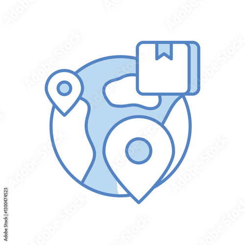 Global Distribution vector icon
