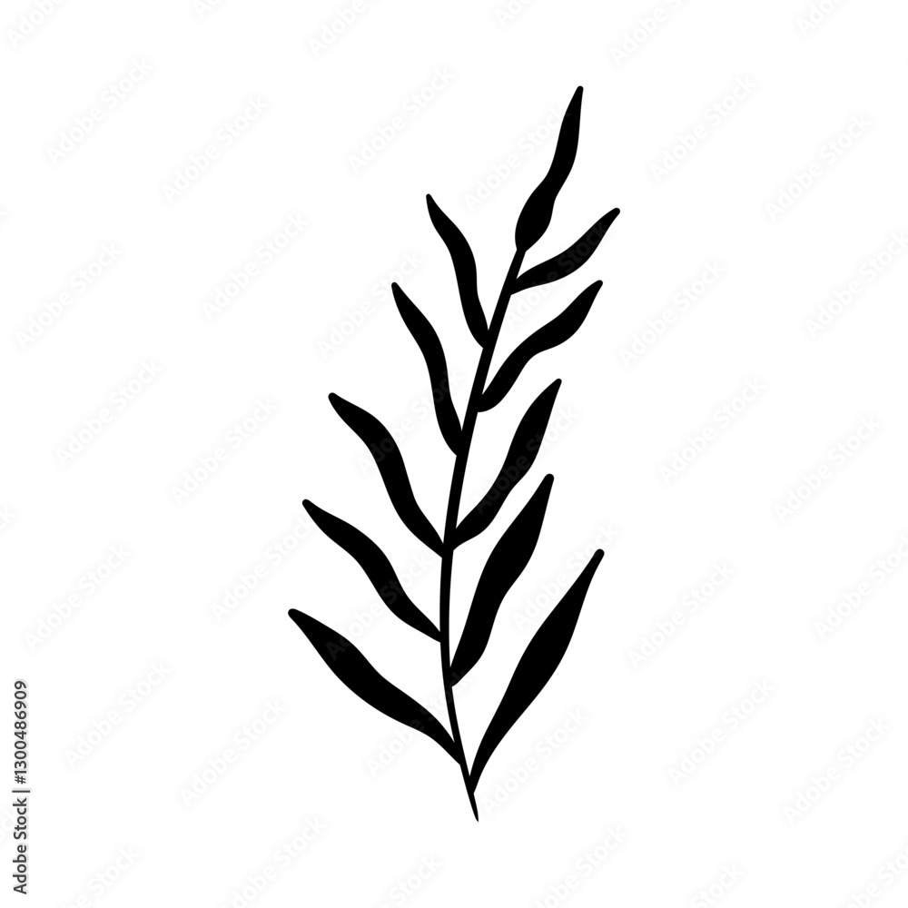 leaf silhouette vector symbol icon design. leaf silhouette vector symbol icon design.