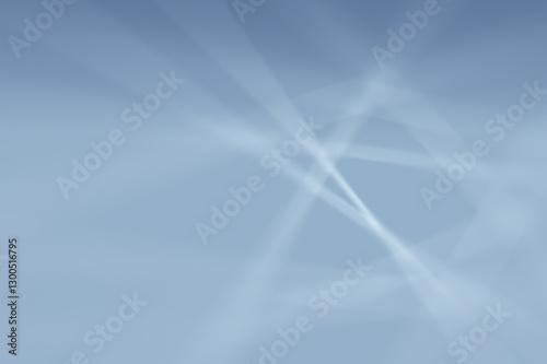 Abstract blue light lines: A soft, abstract composition of luminous light streaks in various angles dances across the canvas, offering a serene visual experience, perfect for modern designs. 3d render