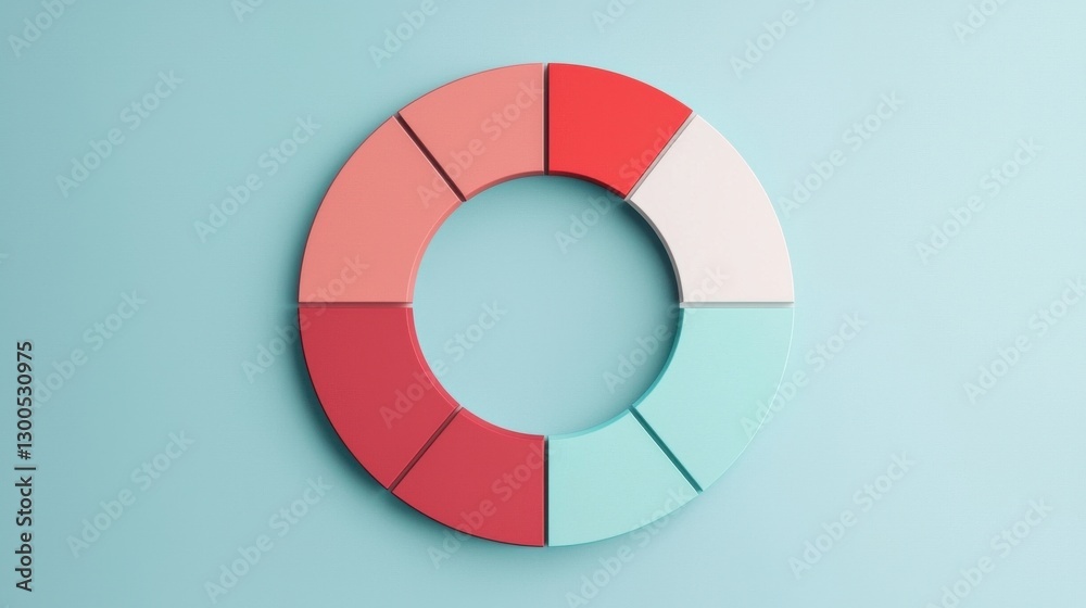 Blank infographics concept. Minimal Blank Circular Infographic with Empty Placeholders for Data Visualization Blank infographics concept. Minimal Blank Circular Infographic with Empty Placeholders for Data Visualization
