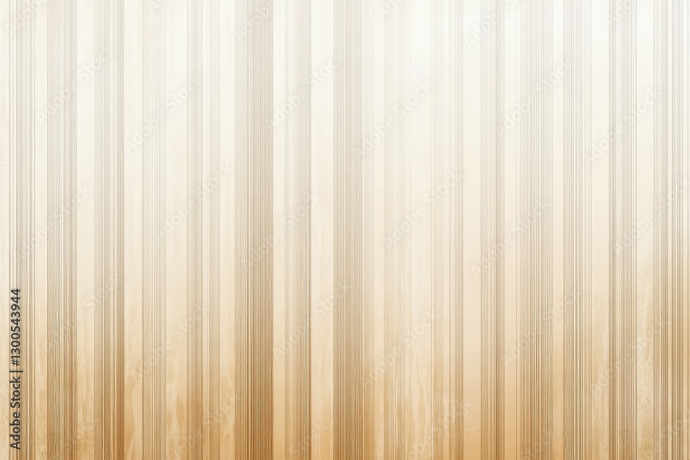 Obraz premium vertical gradient background with a beige color, featuring subtle and delicate stripes that create an elegant pattern