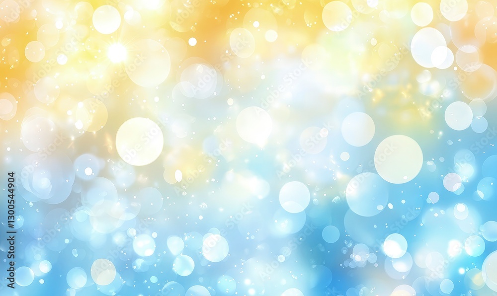 Blurred bokeh background of a summer beach with sunlight and sea water. Abstract background for design in a vacation or travel concept Blurred bokeh background of a summer beach with sunlight and sea water. Abstract background for design in a vacation or travel concept