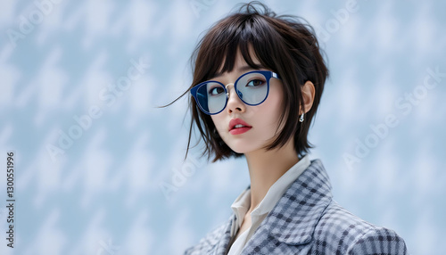 ファンタジーストーリー（アザーブルーの色彩を纏った女性）