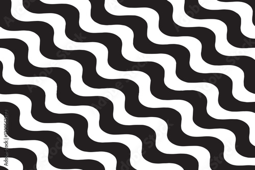 Wave line pattern vector design for wallpaper, textile, background	