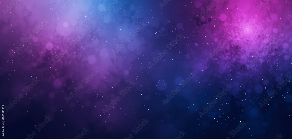 Fototapeta premium Colorful Abstract Background with Bokeh Effects and Starry Texture