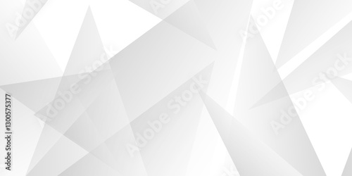 Abstract white tringle diamond shapes background. Abstract white and grey geometric triangle background design for poster, banner,  shades tringle background Vector Illustration.