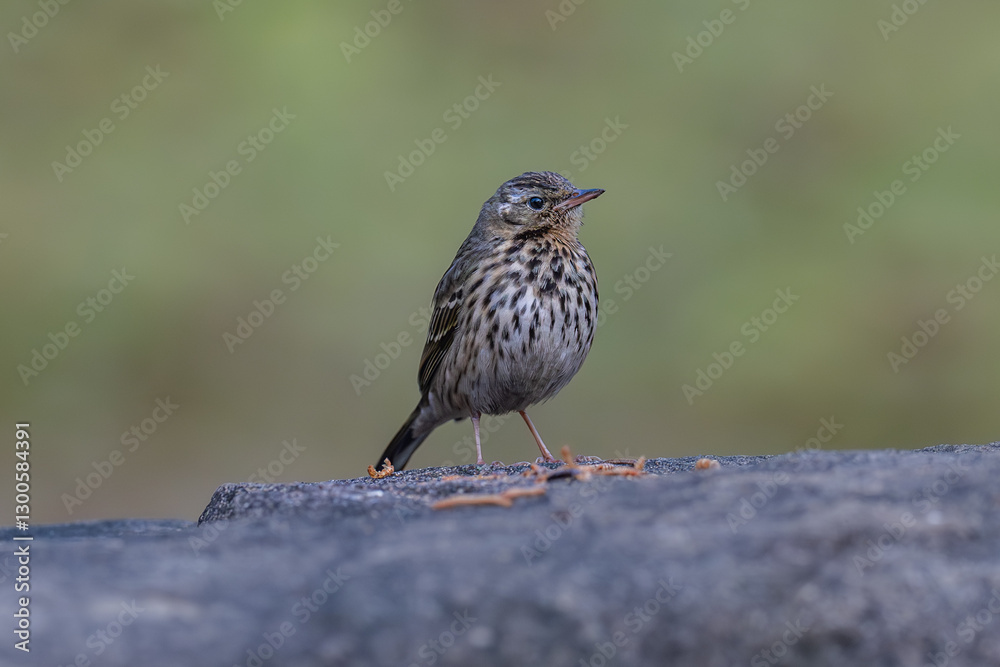 Fototapeta premium robin on the ground