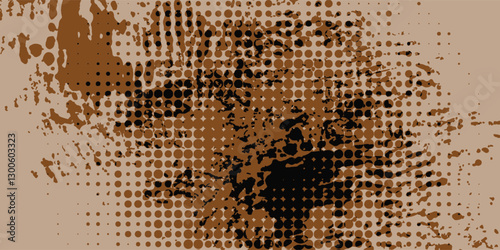 Dusty scratched and scanned old film texture