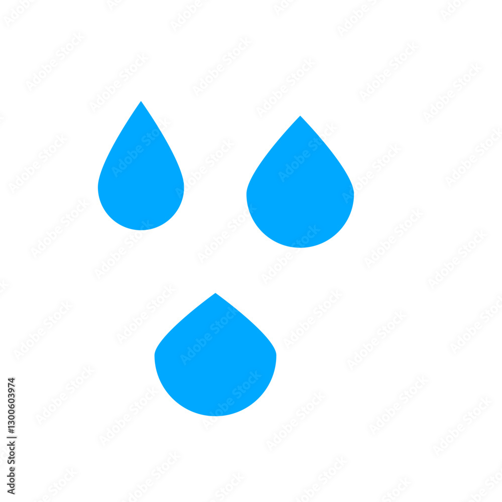 Vector blue water drop
Vector blue water drop
