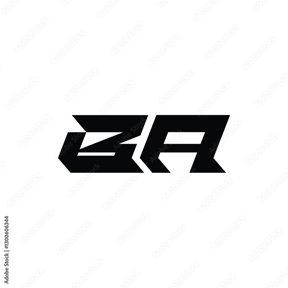 BA monogram logo design letter text name symbol monochrome logotype alphabet character simple logo BA monogram logo design letter text name symbol monochrome logotype alphabet character simple logo