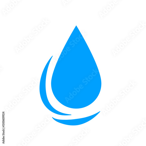 blue water drop icons
