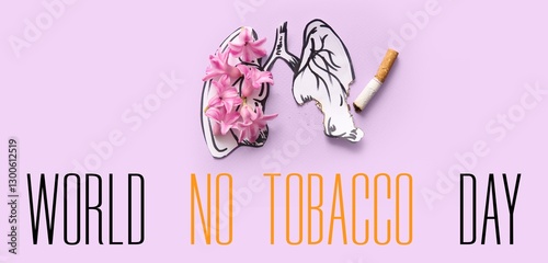 Paper lungs, cigarette butt...
