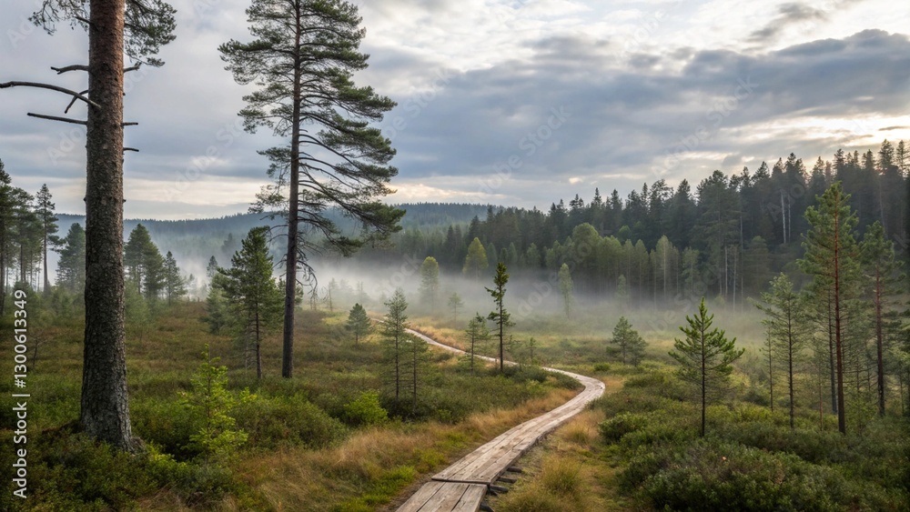 Obraz premium Paahkanakallio, Oulanka National Park, Kuusamo,