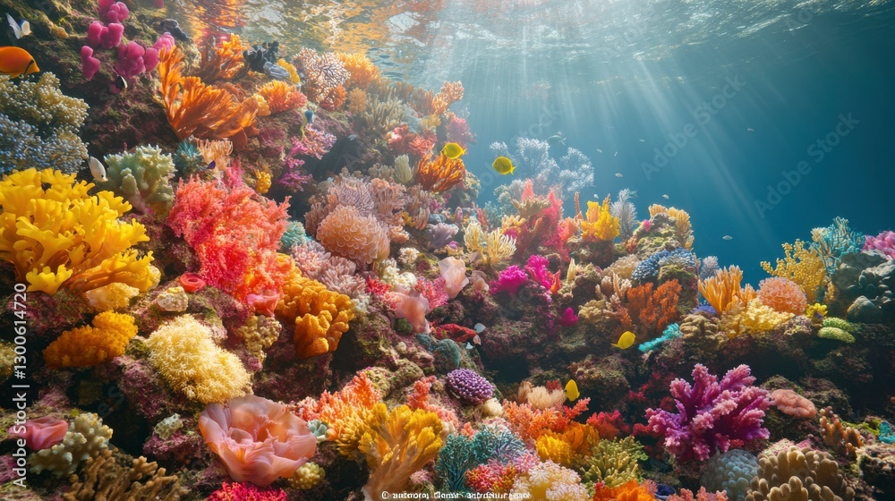 Obraz premium Protecting Marine Habitats Through Conservation Efforts