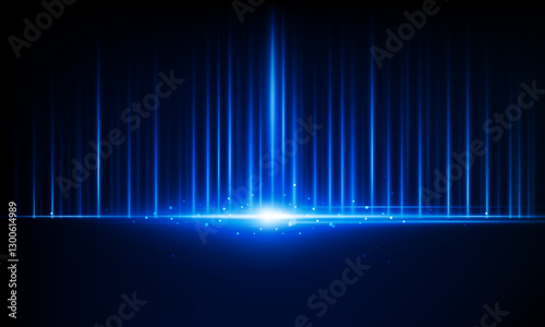 Abstract Up Light out business digital city Hitech communication concept innovation background, vector design