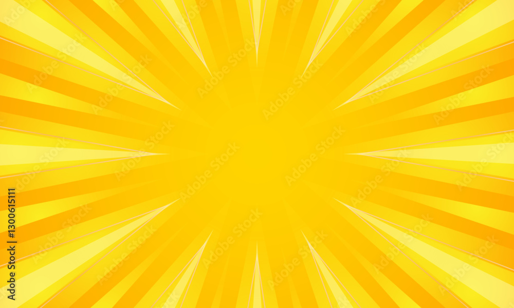 Obraz premium Orange gradient ray burst dot style background vector design