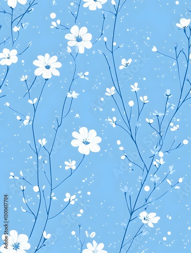 seamless floral background