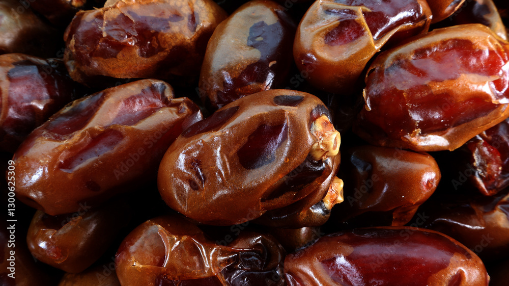Close up dates fruit texture Close up dates fruit texture
