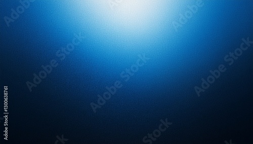 Wallpaper Mural Blue gradient background grainy glowing blue white light spot black dark backdrop, noise texture abstract banner design Torontodigital.ca