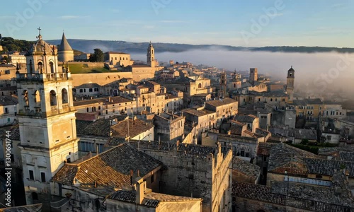 Panoramic View of Historic European City Center in 4K – Charming Old Town, Cobblestone Streets & Classic Architecture