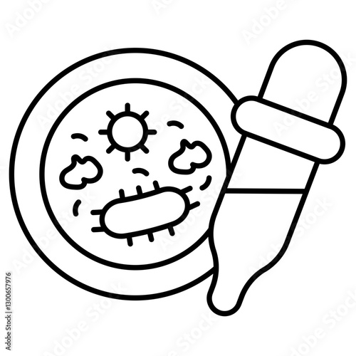 Premium download icon of petri dish