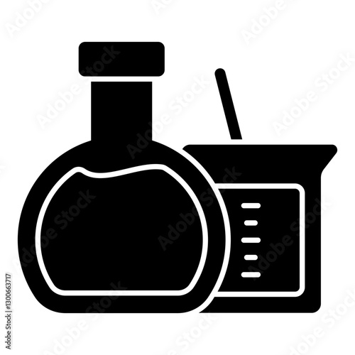 An editable design icon of lab apparatus