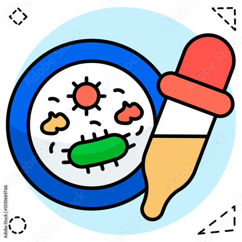 Premium download icon of petri dish