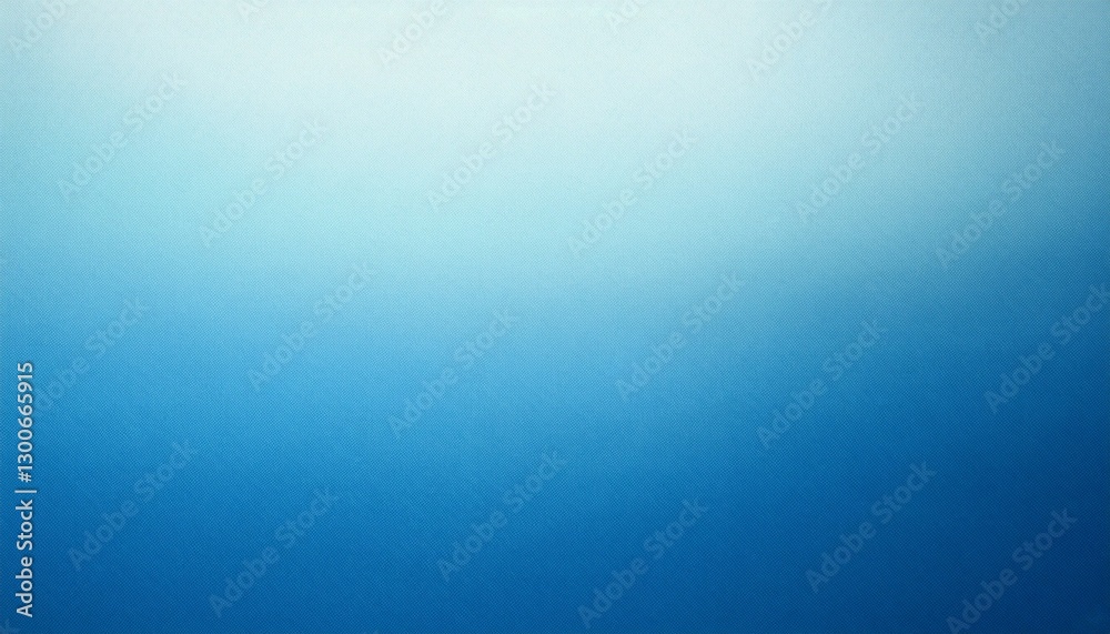 Obraz premium Light blue white color gradient background, smooth grainy texture effect, copy space
