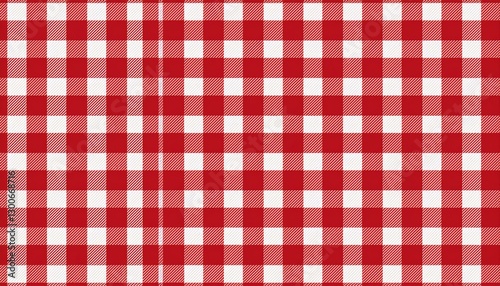 tablecloth for classic red checkered kitchen or picnic table seamless pattern  illustrator