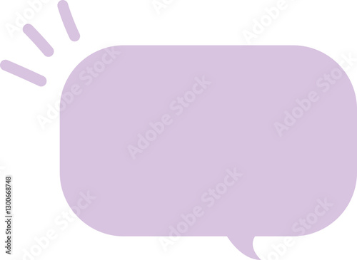 light purple chat
