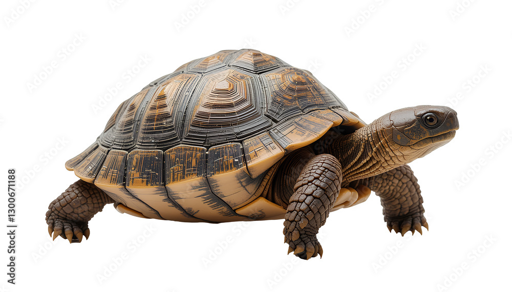 Close-Up of a Tortoise Walking With Natural Textures Close-Up of a Tortoise Walking With Natural Textures