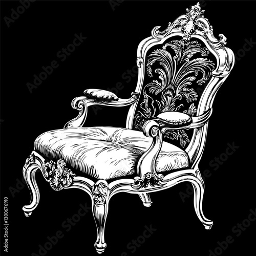 armchair and chair
