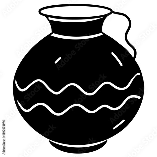illustration of a vase
