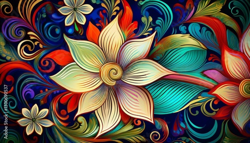 floral design background