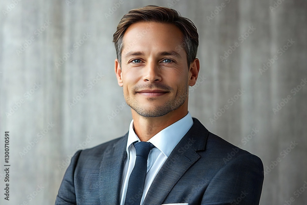 Refined Executive Profile: Businessman Portrait - Professional Styling, Luxurious Suit, and High-Quality Background for Image Use Refined Executive Profile: Businessman Portrait - Professional Styling, Luxurious Suit, and High-Quality Background for Image Use