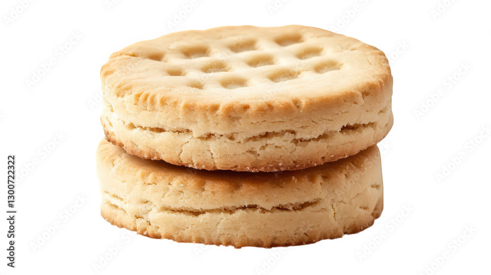 two stacked round cookies with a light golden-brown color and a textured top. suggesting a crumbly and buttery texture they appear to be sweet snacks. ideal for pairing with beverages or enjoying as a two stacked round cookies with a light golden-brown color and a textured top. suggesting a crumbly and buttery texture they appear to be sweet snacks. ideal for pairing with beverages or enjoying as a