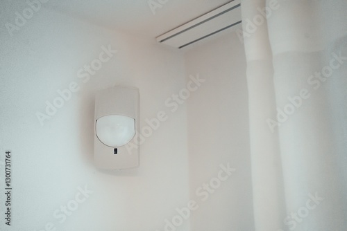 Wall Mounted Motion Sensor with Curtain