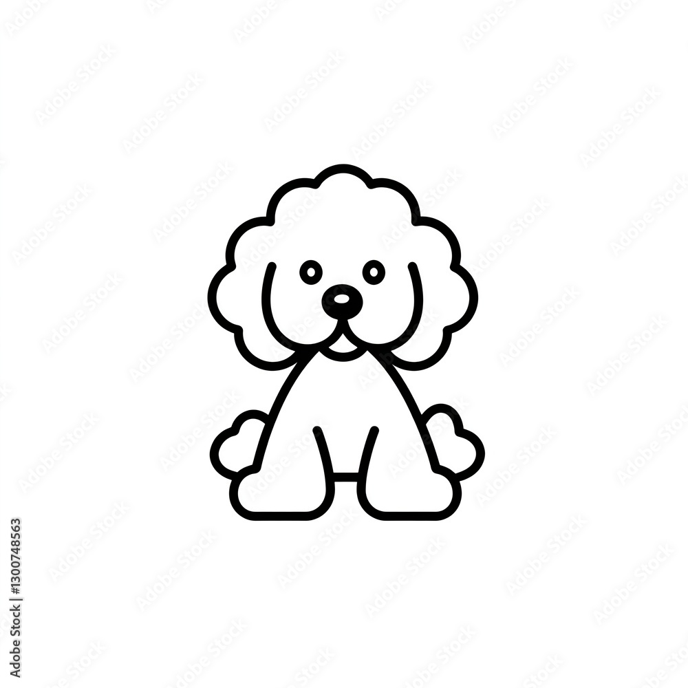 Adorable Poodle: A Minimalist Line Art Logo Design. Perfect for pet-themed brands or handmade gifts. Adorable Poodle: A Minimalist Line Art Logo Design. Perfect for pet-themed brands or handmade gifts.