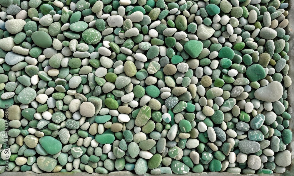 Green and Gray Pebbles Texture Background Green and Gray Pebbles Texture Background