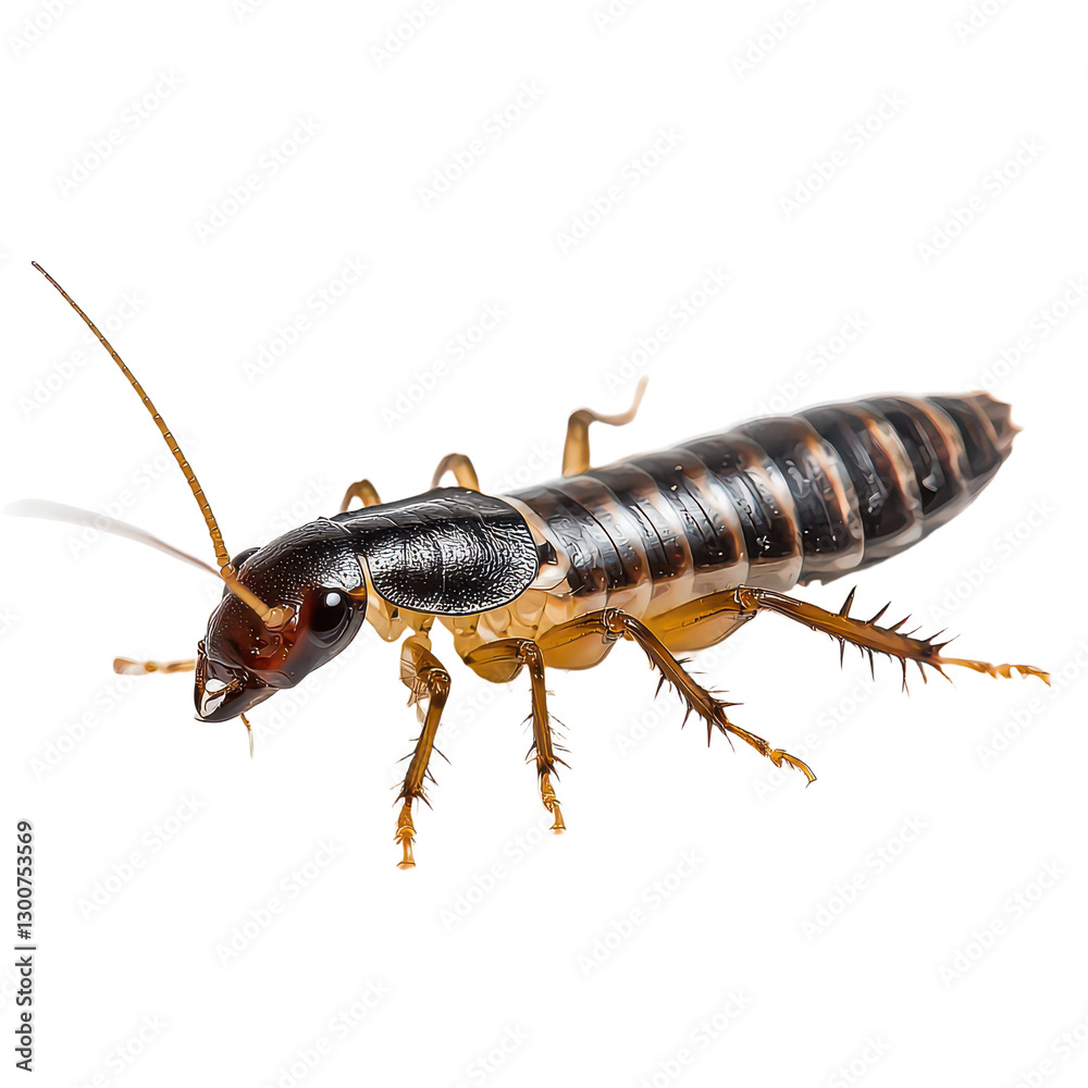 Earwig Isolated on Transparent Background, PNG Earwig Isolated on Transparent Background, PNG
