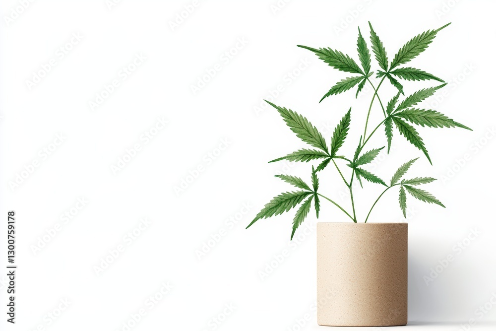 A vibrant green plant in a minimalistic pot, perfect for enhancing home decor and bringing nature indoors. A vibrant green plant in a minimalistic pot, perfect for enhancing home decor and bringing nature indoors.